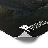 Permanente Stone near Oban in Scotland - poster (Hoek)