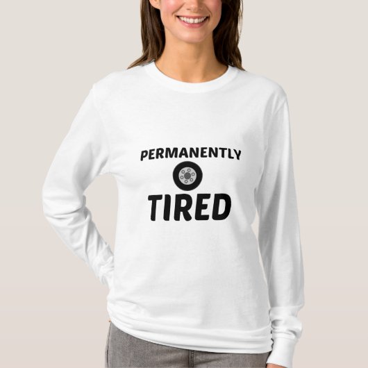 PERMANENTE TIRED T-SHIRT (Voorkant)