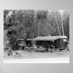 Permanente vakantie poster