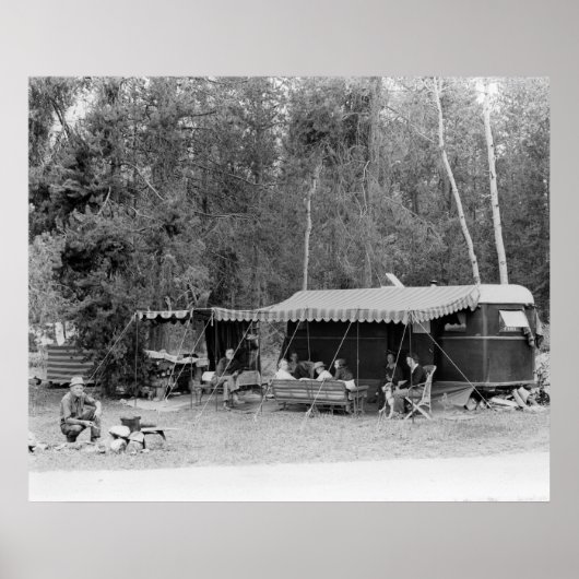 Permanente vakantie poster (Voorkant)