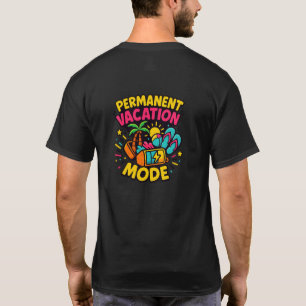 Permanente Vakantiestand – Leuk Tropiciaal Shirt