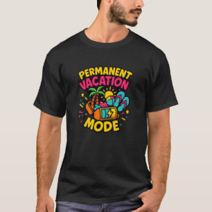 Permanente Vakantiestand – Leuk Tropiciaal Shirt