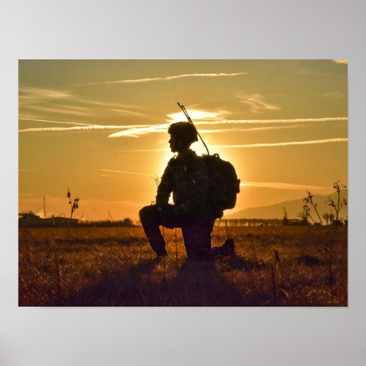 Permanente wacht poster (Voorkant)