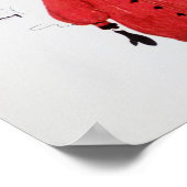 Permanente wintersneeuw poster (Hoek)