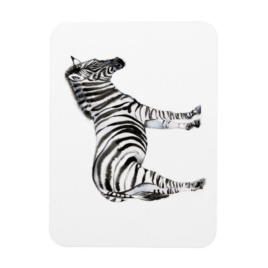 Permanente Zebra Magneet (Verticaal)