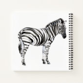 Permanente Zebra Notitieboek (Achterkant)