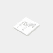 Permanente Zebra Post-it® Notes (Schuin)