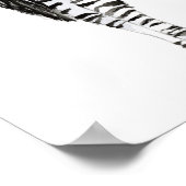 Permanente Zebra Poster (Hoek)