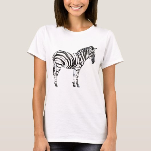 Permanente Zebra T-shirt (Voorkant)