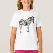Permanente Zebra T-shirt (Voorkant)