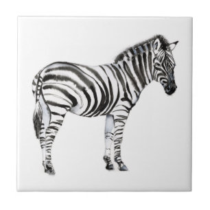 Permanente Zebra Tegeltje