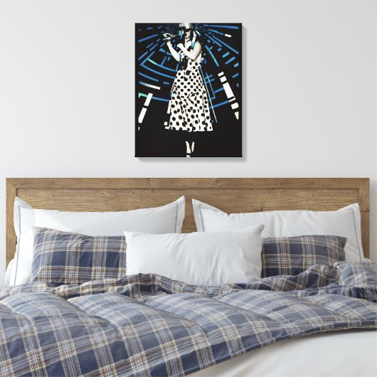 Permanentie Canvas Afdruk (Insitu (Slaapkamer))