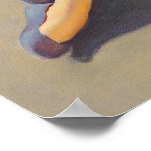 Permite Meisje op Auto Creeper Pin-up Poster (Hoek)