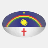 Pernambuco Ovale Sticker (Voorkant)