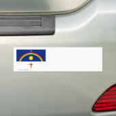 Pernambuco, vlag van Brazilië Bumpersticker (Op auto)