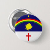 Pernambuco, vlag van Brazilië Ronde Button 5,7 Cm (Voorkant /achterkant)