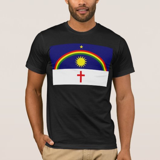 Pernambuco, vlag van Brazilië T-shirt (Voorkant)