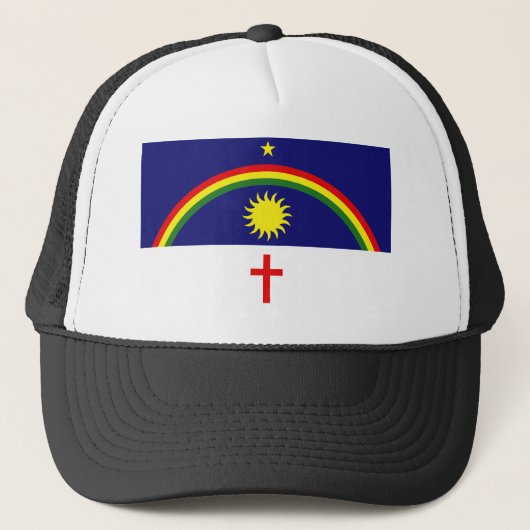Pernambuco, vlag van Brazilië Trucker Pet (Voorkant)