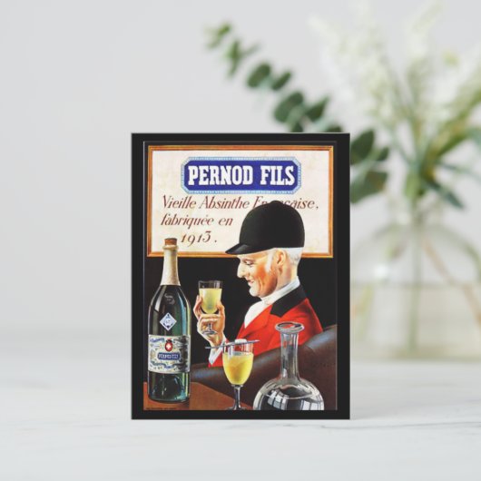 Pernod Fils Briefkaart (Staand voorkant)