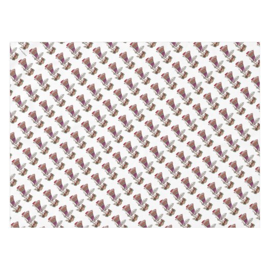 Perogie Pierogie Pyrohy Girl Oekraïense Folk Art Tafelkleed (Voorkant (Horizontaal))