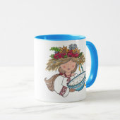 Perogie Pyrohy Pierogi Girl Mok (Voorkant rechts)