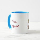 Perogie Pyrohy Pierogi Girl Mok (Voorkant links)