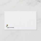 Perogie Pyrohy Pierogi Girl Visitekaartje (Achterkant)