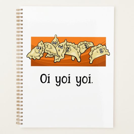 Perogies Pierogies Perohi Oi Yoi Yoi Planner (Voorkant)