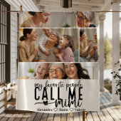 Peronalized 4 Photo Mimi Gift Fleece Deken