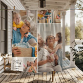 Peronalized 5 Photo Best Mimi Ever Minimalist Fleece Deken