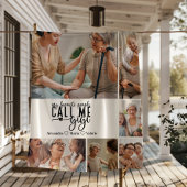 Peronalized 6 Photo Gigi Gift Fleece Deken