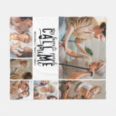 Peronalized 6 Photo Mimi Gift Fleece Deken (Voorkant (Horizontaal))