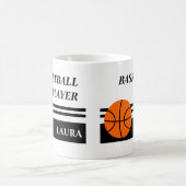 Peronalized Basketball Coffee Mug Koffiemok (Center)