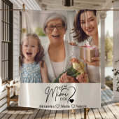 Peronalized Photo Best Mimi Ever Minimalist  Fleece Deken