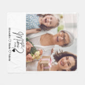 Peronalized Photo Best Mimi Ever Minimalist  Fleece Deken (Voorkant (Horizontaal))