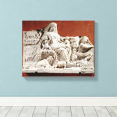 Peronificatie van de moeder van de aarde, aantijgi canvas afdruk (Insitu (Houten vloer))