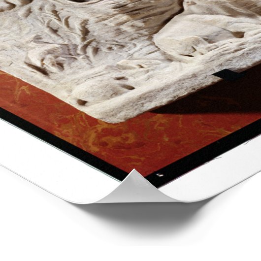 Peronificatie van de moeder van de aarde, aantijgi poster (Hoek)