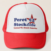 Perot Stockdale 92 politiek in crisis Trucker Pet (Voorkant)