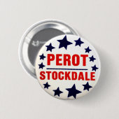 Perot-Stockdale - Button (Voorkant /achterkant)