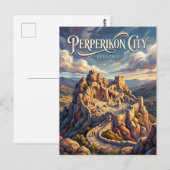 Perperikon Oude Stad Bulgarije Briefkaart (Voorkant / Achterkant)