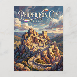 Perperikon Oude Stad Bulgarije Briefkaart