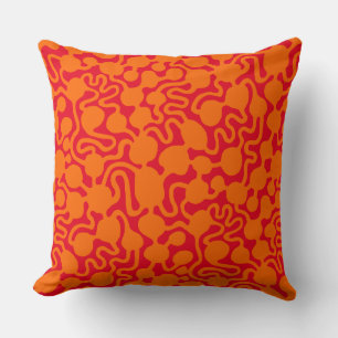 Perpetual Ant Boerderij v2 - Oranje en rood Kussen