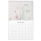 Perpetual Dutch Birthday Calendar  Lace Kalender (Feb 2026)
