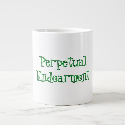 Perpetual Endearment Specialty Mug Grote Koffiekop (Voorkant)