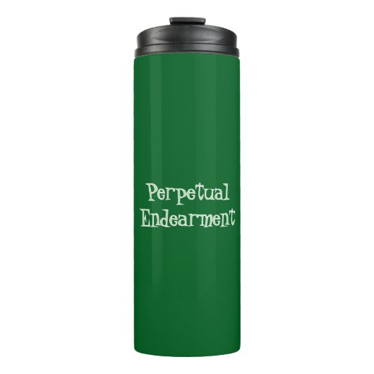 Perpetual Endearment Thermal Tumbler Thermosbeker (Voorkant)