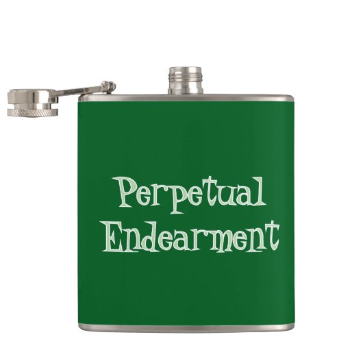 Perpetual Endearment Vinyl Wrapped Flask Heupfles (Geopend)