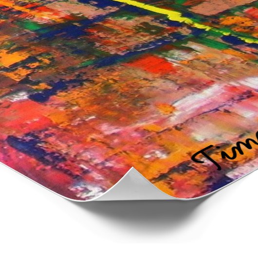 Perpetual Motion I - Canvas afdrukken Poster (Hoek)