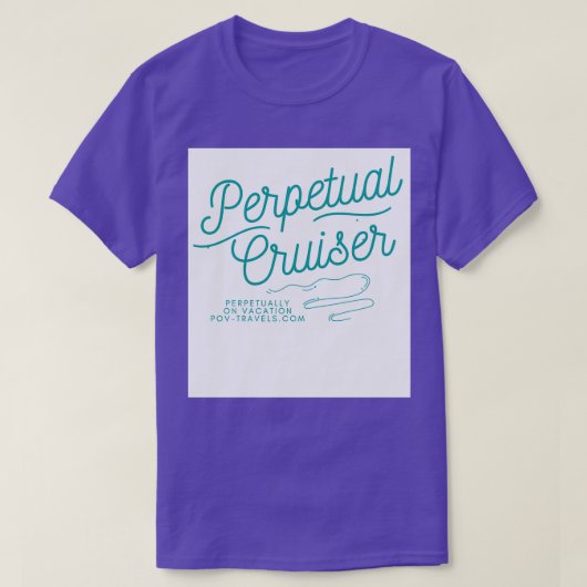 Perpetual or Habitual Cruiser Identity Bling POV M T-shirt (Design voorkant)