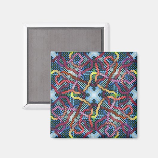 Perpetual Puzzel Kinectrische Tegel 1 Magneet (Voorkant / Achterkant)