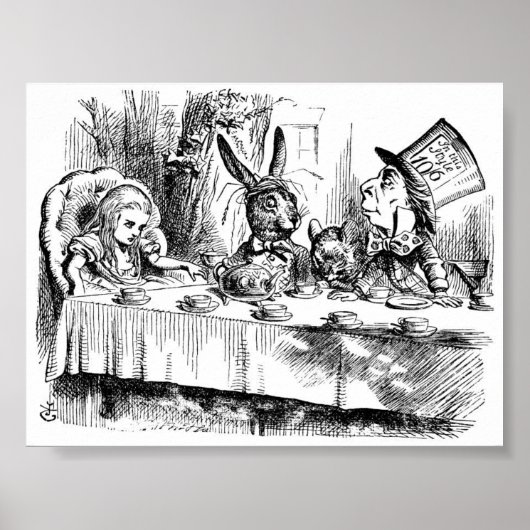 Perpetual Tea Party Poster (Voorkant)